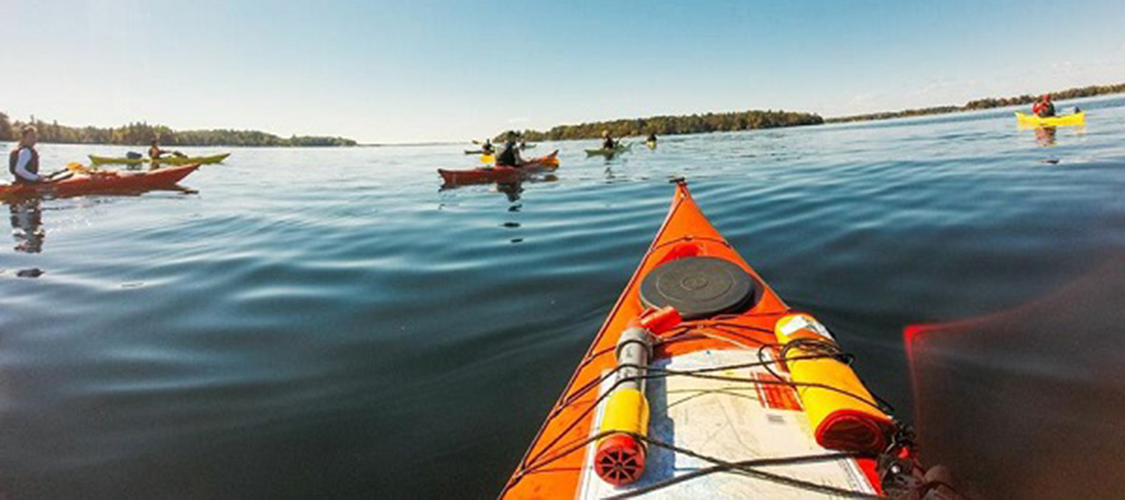Sea Kayakers in the 1,000 Islands