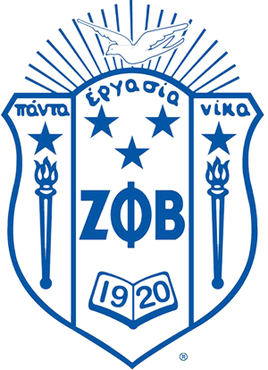 Zeta Phi Beta Crest