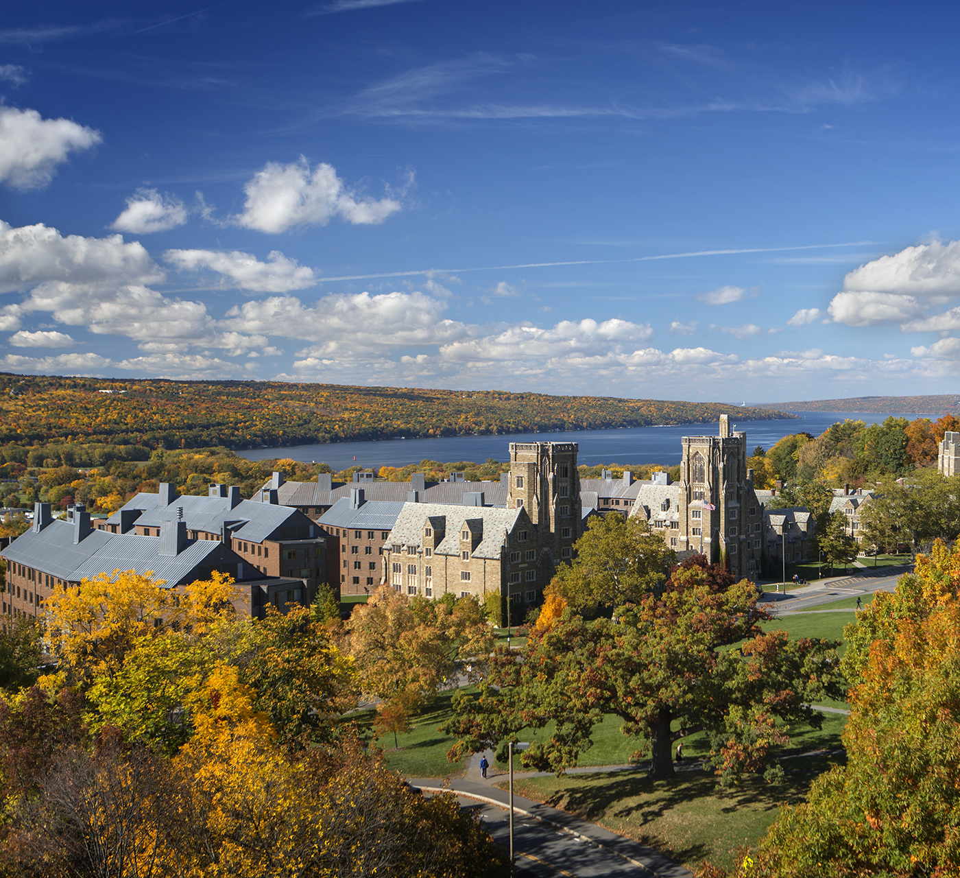 West Campus In Fall With Lake In Background Up 2016 1380 034 Select Cropped 0 