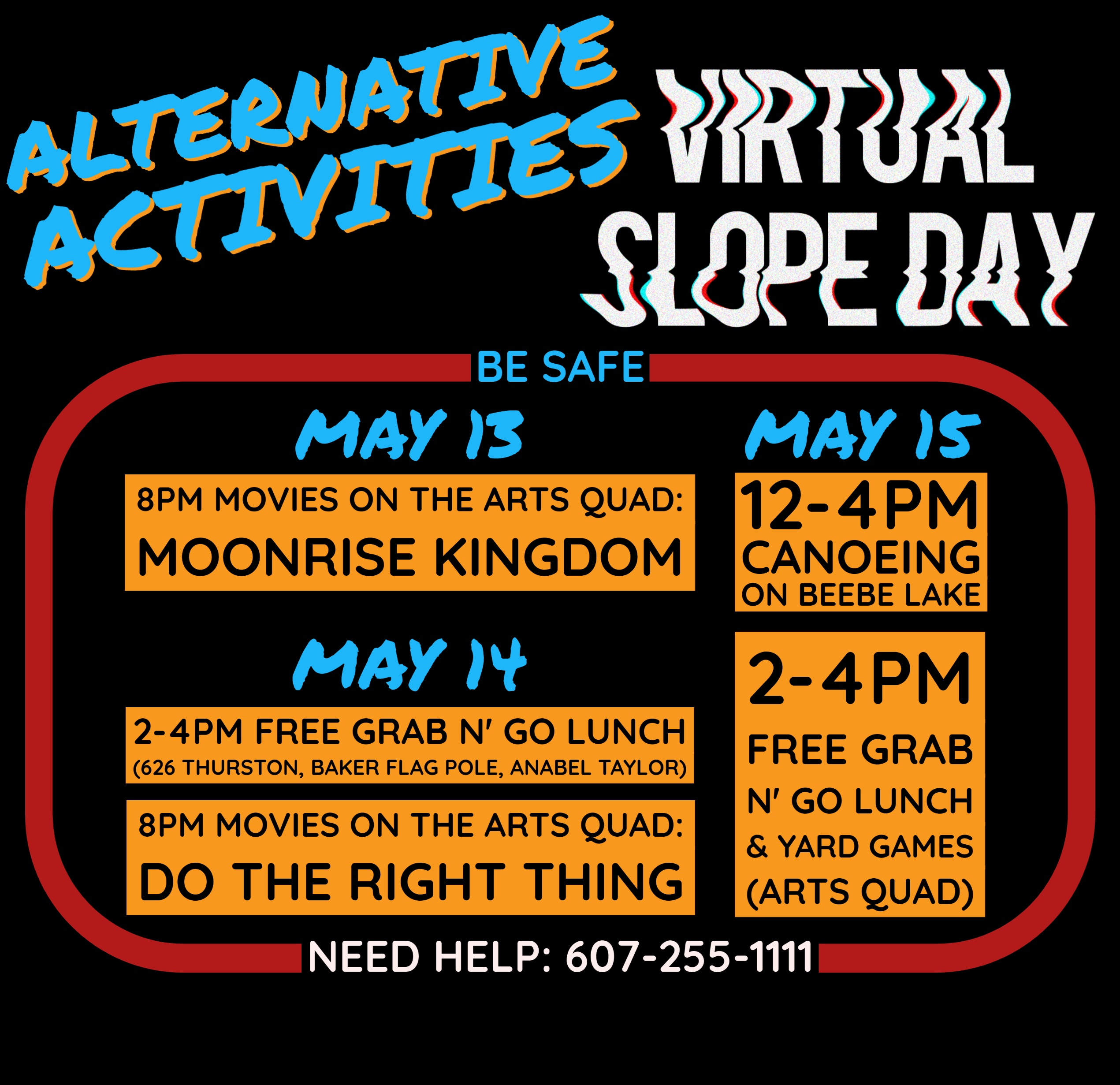 Alter Activities Cornell Virtual Slope Day