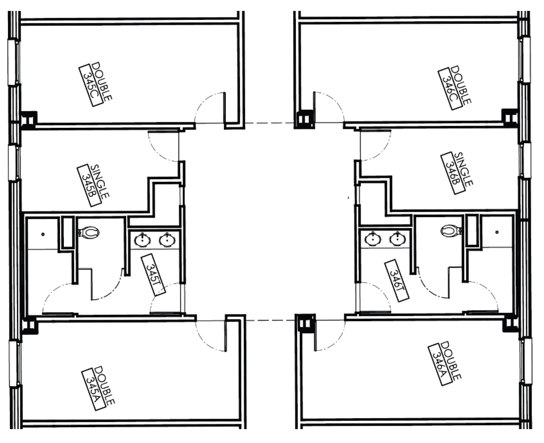 Pod-style floorpan for Conference and Event Services