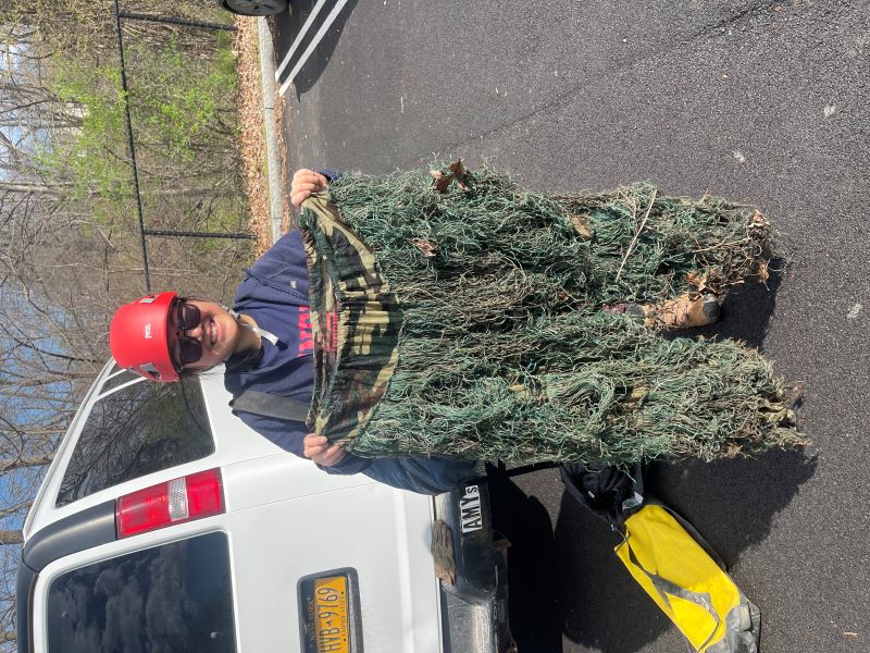 Emme with Ghillie Suit