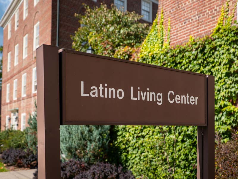 Latino Living Center Outdoor Sign