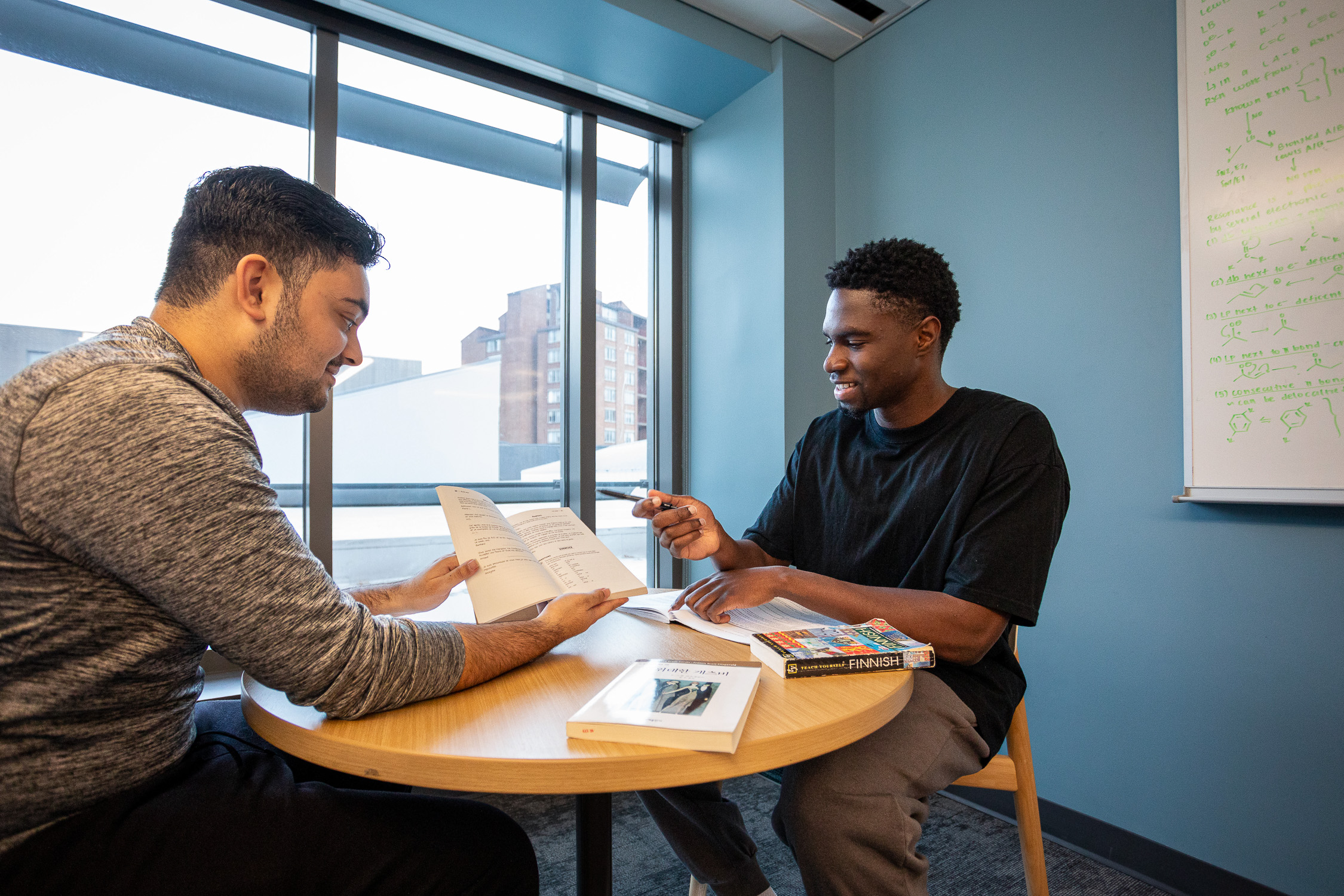 Sattler and Eburuoh say Language House has given them the chance to practice the languages they love while fostering connections with those who share the same passion.  