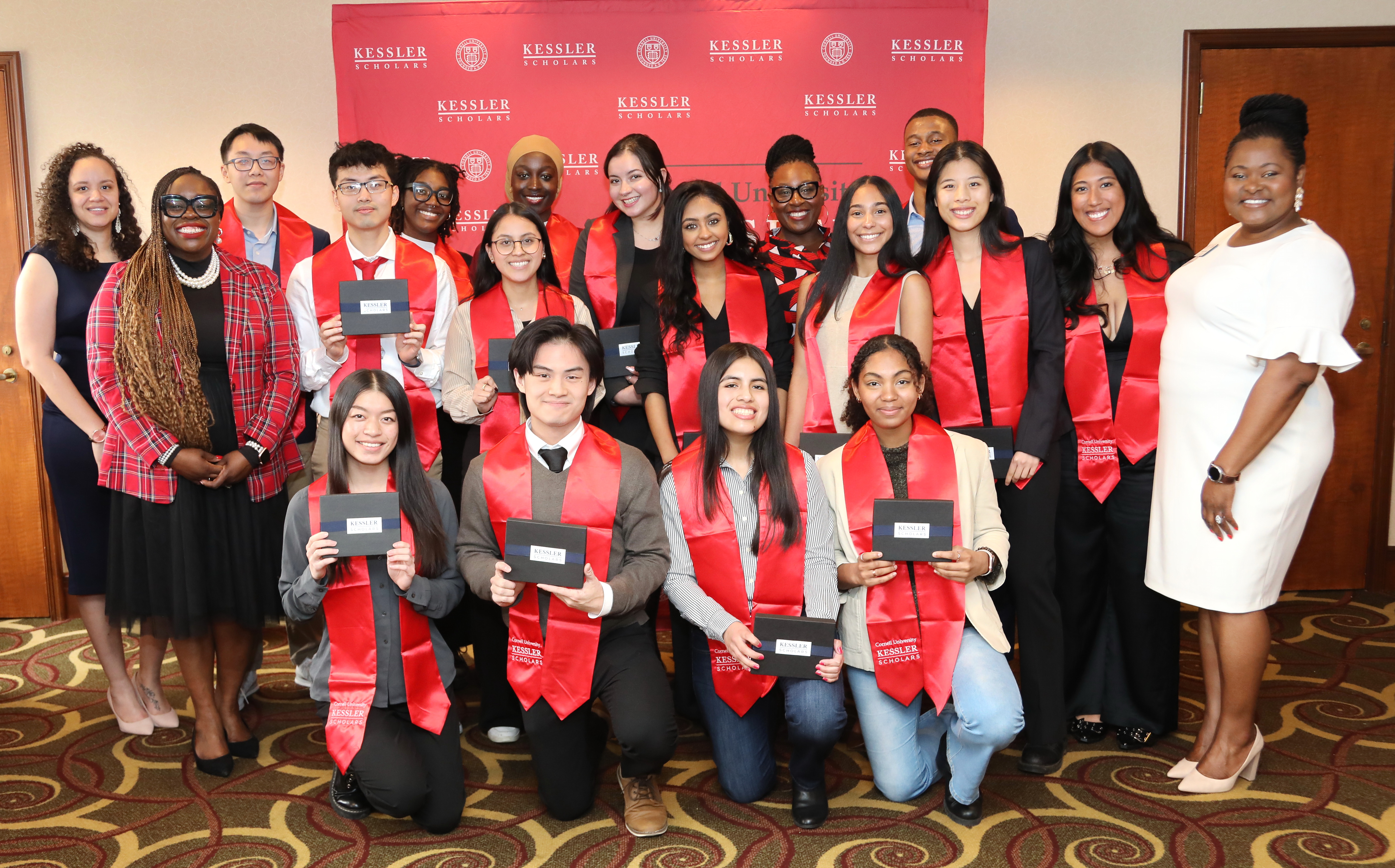 Kessler Scholars pose for a photo