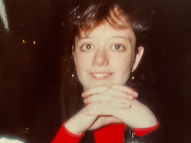 Lisa Rangel '92 at a sorority event during her time at Cornell
