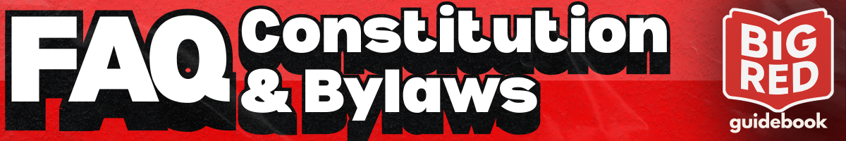 FAQ Constitution & Bylaws