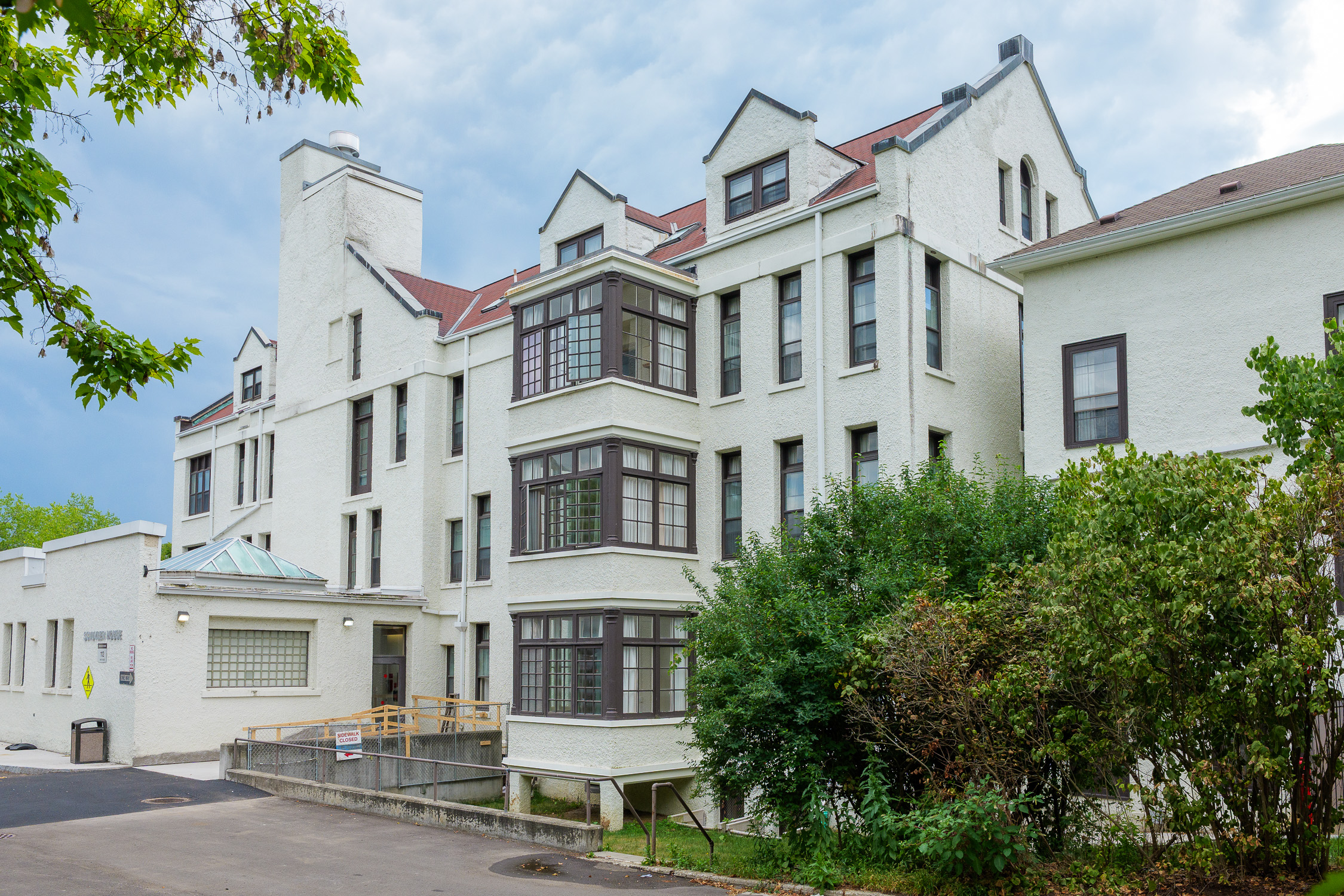 Exterior of Schuyler House