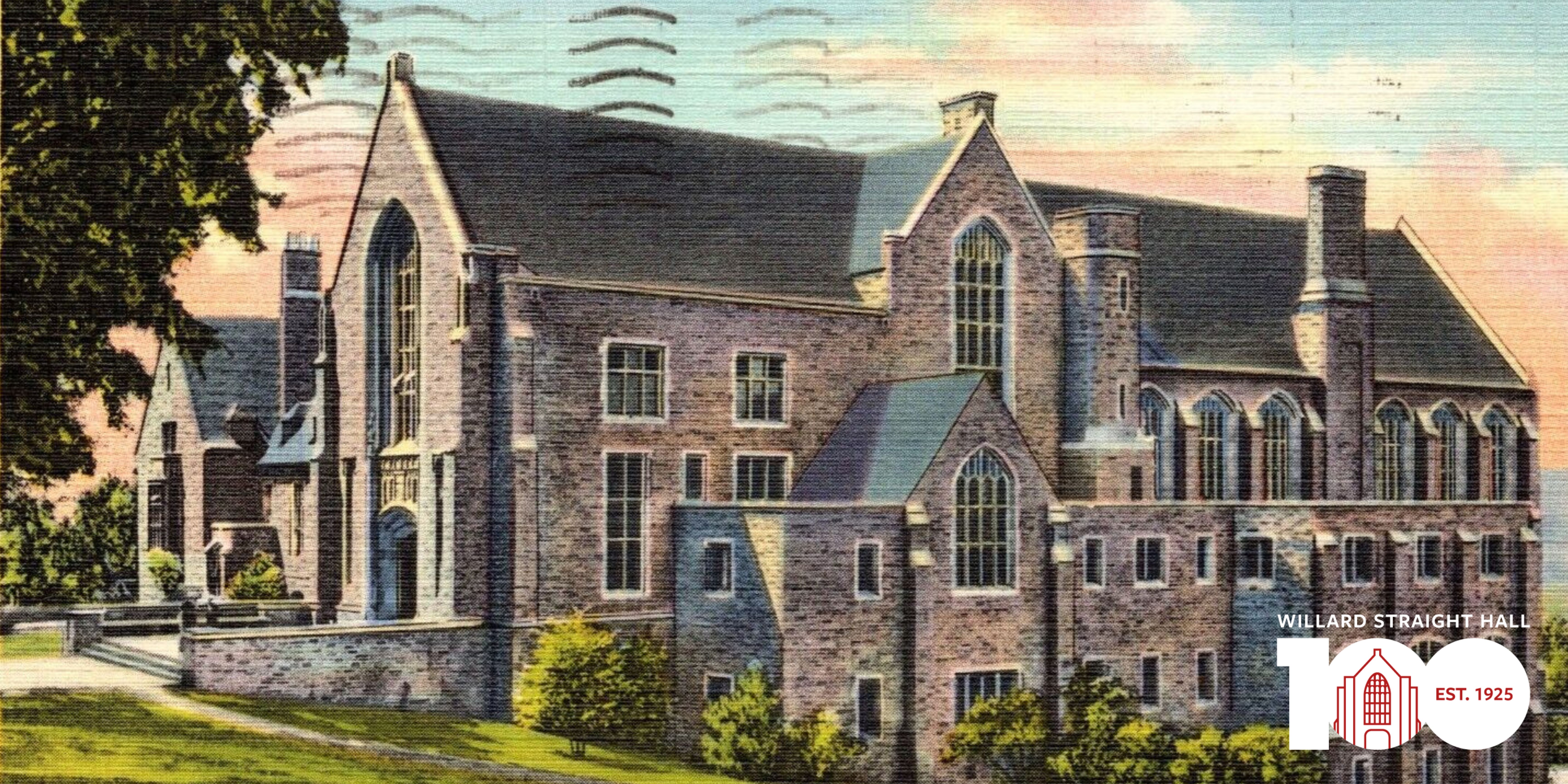 Sketch of Willard Straight Hall 