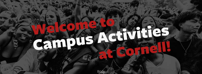 Welcome to Campus Activities Banner image