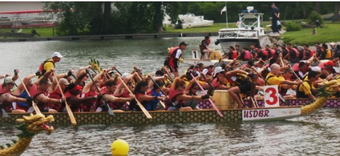 Dragon Boats in Ithaca