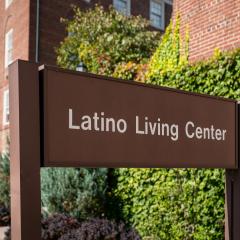 Latino Living Center sign