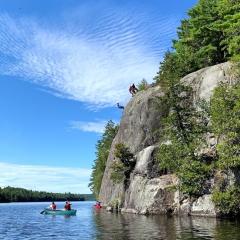 Adirondack Canoe Expedition with the Johnson School, Fall 2019