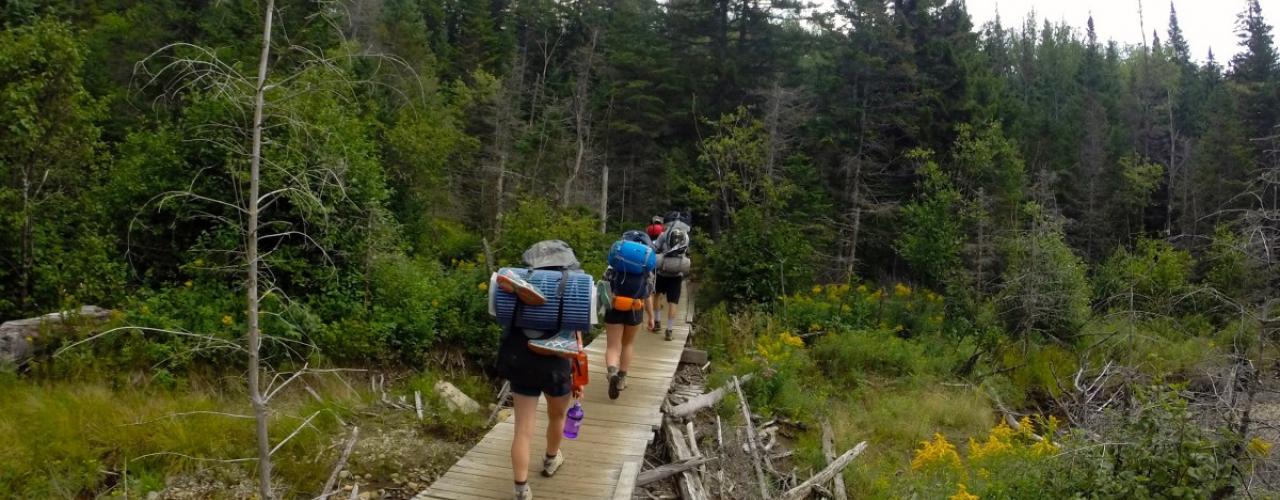 Student shop backpacking trips