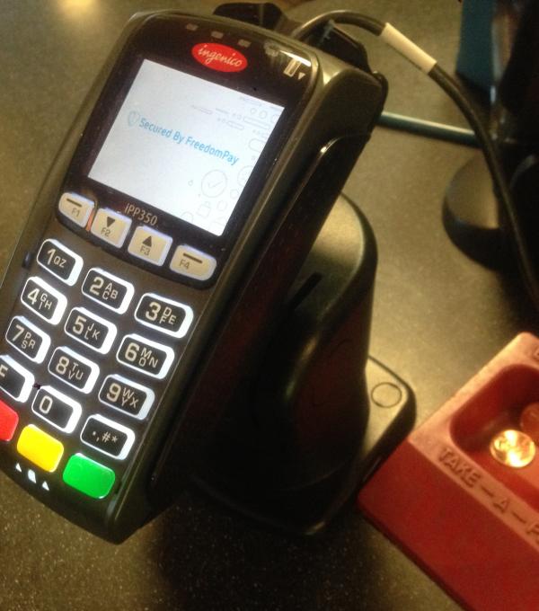 Card reader payment terminal