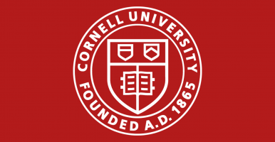Zoom - Cornell Seal - Carnellian background - white seal