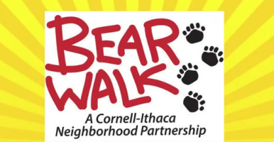 BEAR Walk logo: A Cornell-Ithaca Neighborhood Partnership