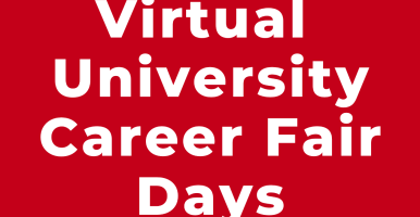 Virtual University Career Fairy Days