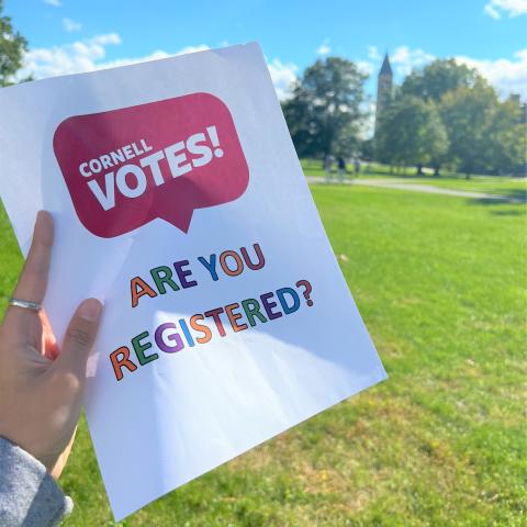 Cornell Votes Registration