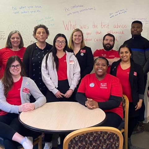 Career Services staff, ready to help you 