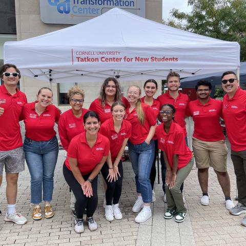 Tatkon Center for New Students Team Members at CU Downtown 2023