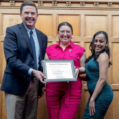 Vice President Ryan Lombardi with 2024 Perkins Prize Winners
