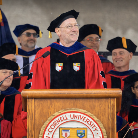 Mike Kotlikoff Speaking at Commencement 2026
