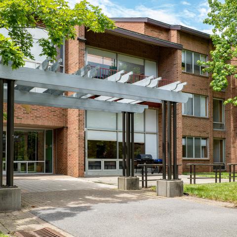 Exterior of Ujamaa Residential College