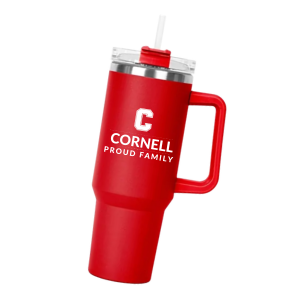red tumbler mug