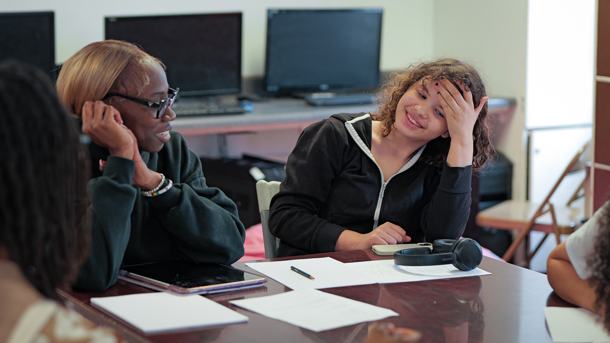 Southside Community Center students getting tutoring