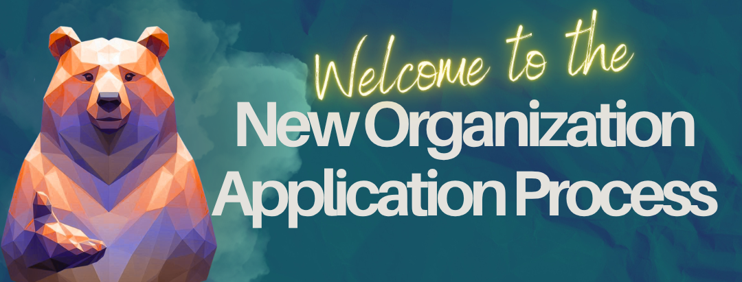 New Organization Application Process