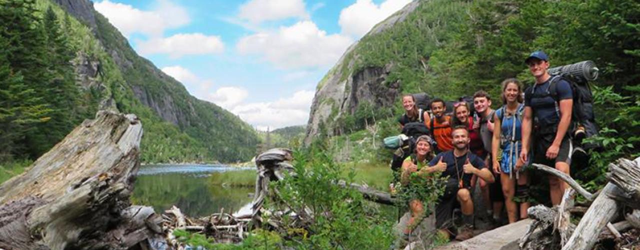 A group of hikers
