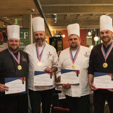 Culinary Gold Medal for Cornell Dining team