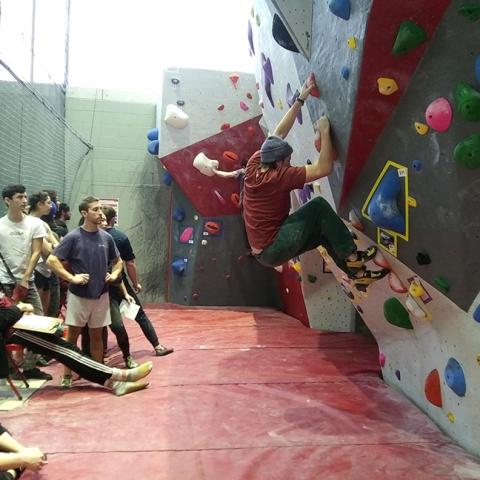 Cornell Outdoor Education Lindseth Climbing Center Competition
