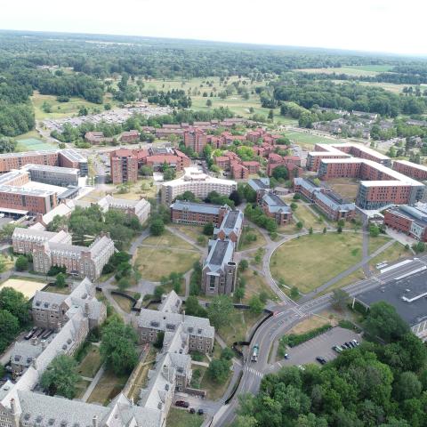 Aerial photo of the NCRE.