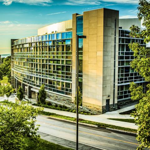 Photo of Cornell Health building