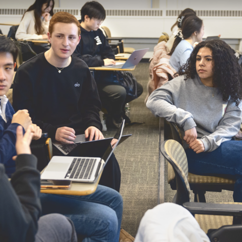 Students gather for the Translator Interpreter Program