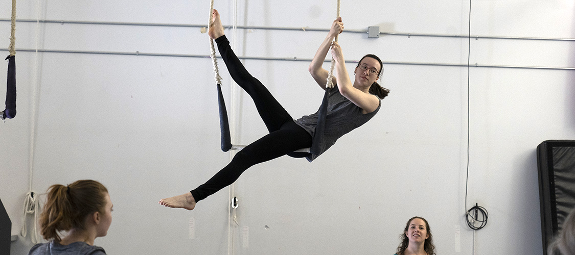 Circus Arts students