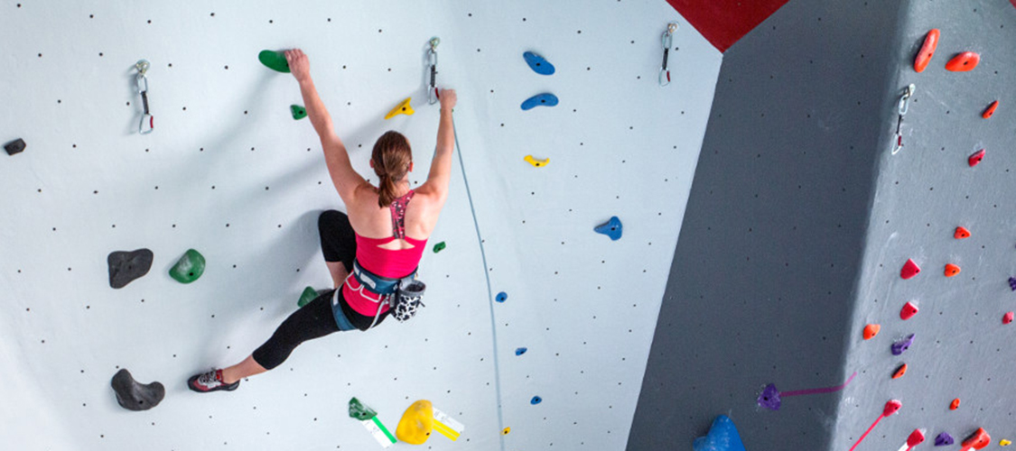 Climber Sport Leading at LCC