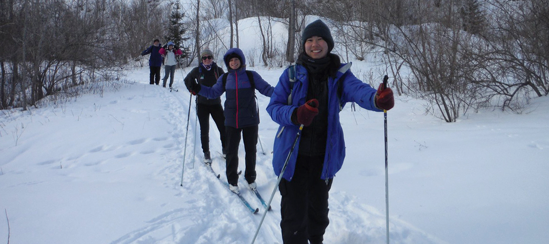 Cross country skiers