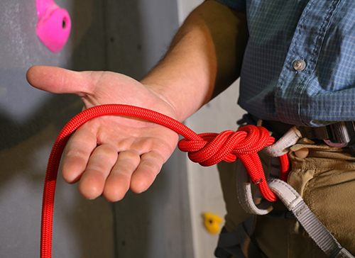 Sport Lead - Start at the Knot