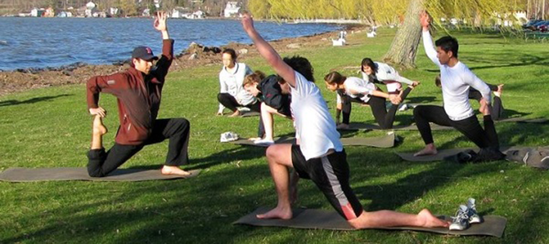 Yoga by the Lake