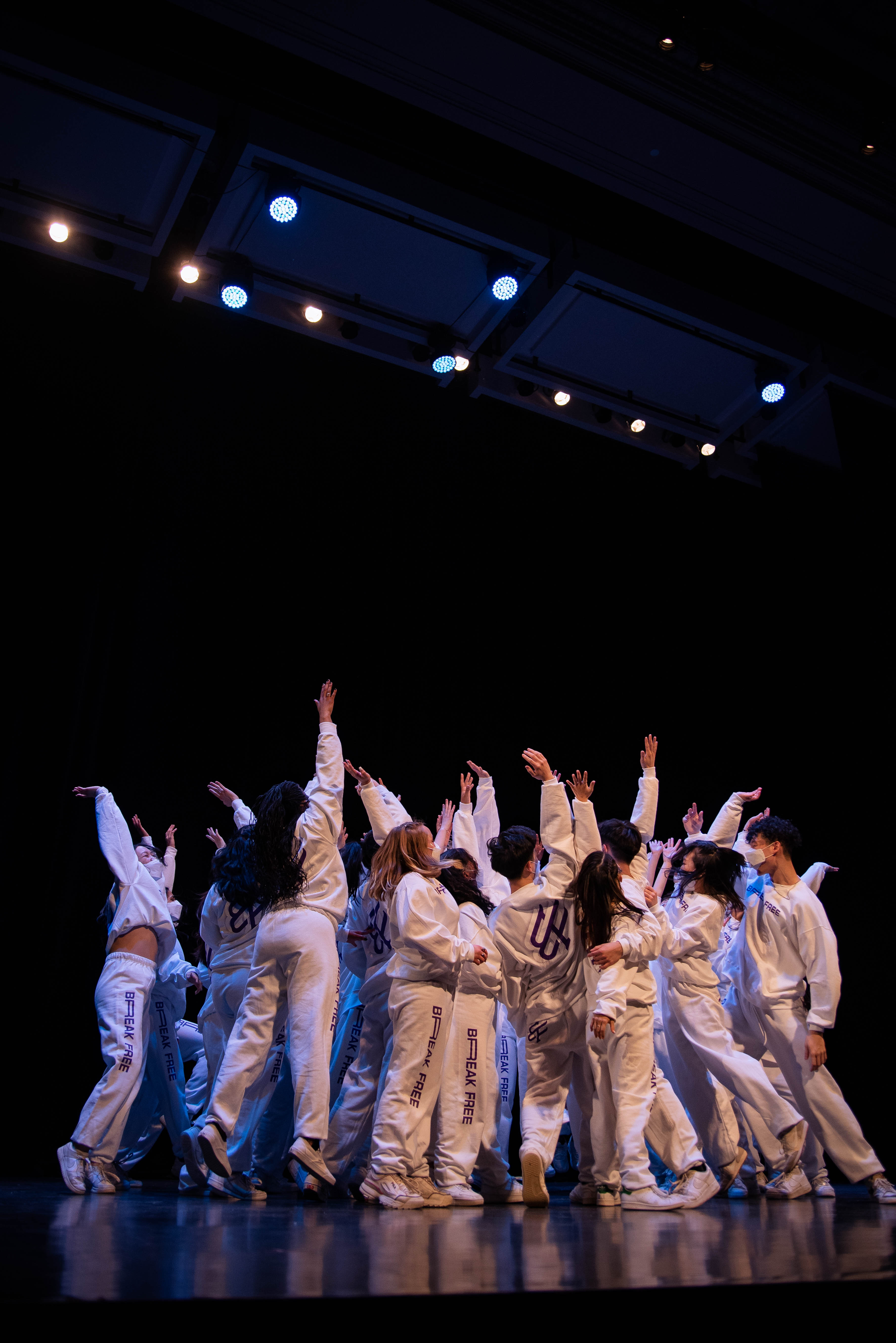 Members of Cornell BreakFree perform dance.
