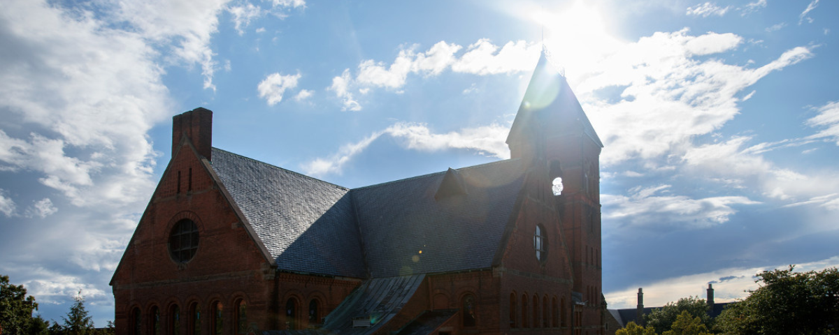 Barnes Hall in summer