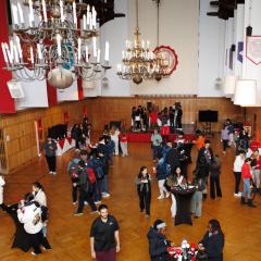 people gathered in willard straight hall