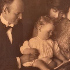 Willard and Dorothy Straight, family